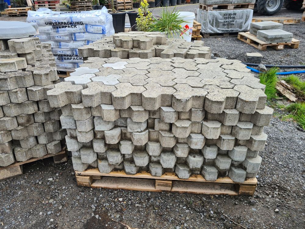 Verbundstein Pflastersteine (1 Palette rund 7 m2) Kaufen auf Ricardo