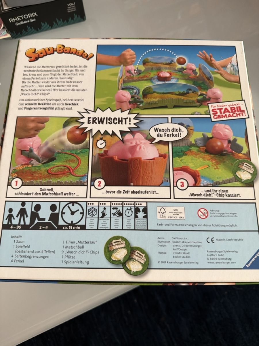 Ravensburger Giochi: Brettspiel Sau-Bande! Ravensburger – Usato da Schinznach Bad venduto da sch_bl52 2