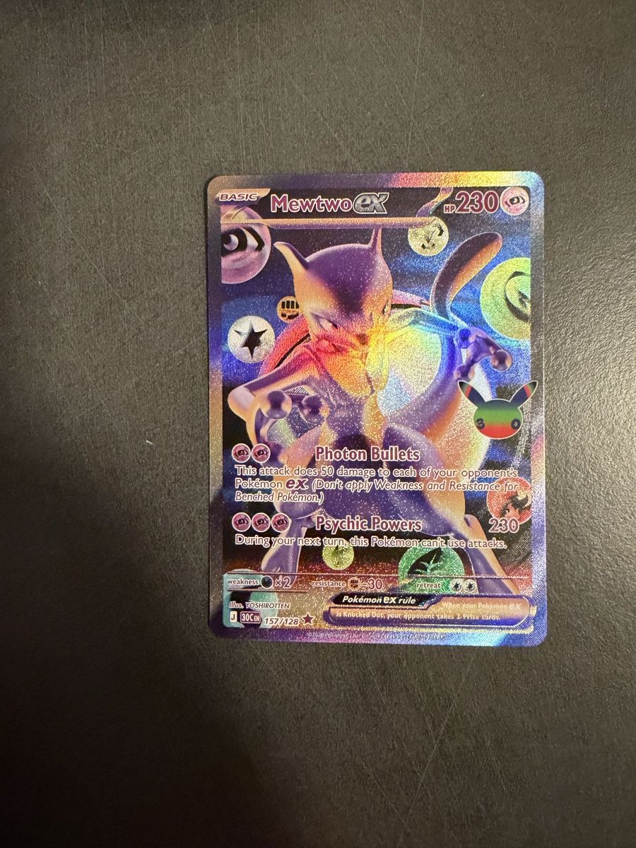 Pokémon Carte collezionabili: Mewtwo ex 157/128 Pokémon  – Nuovo e nell'imballaggio originale da Thun venduto da Atlantis19