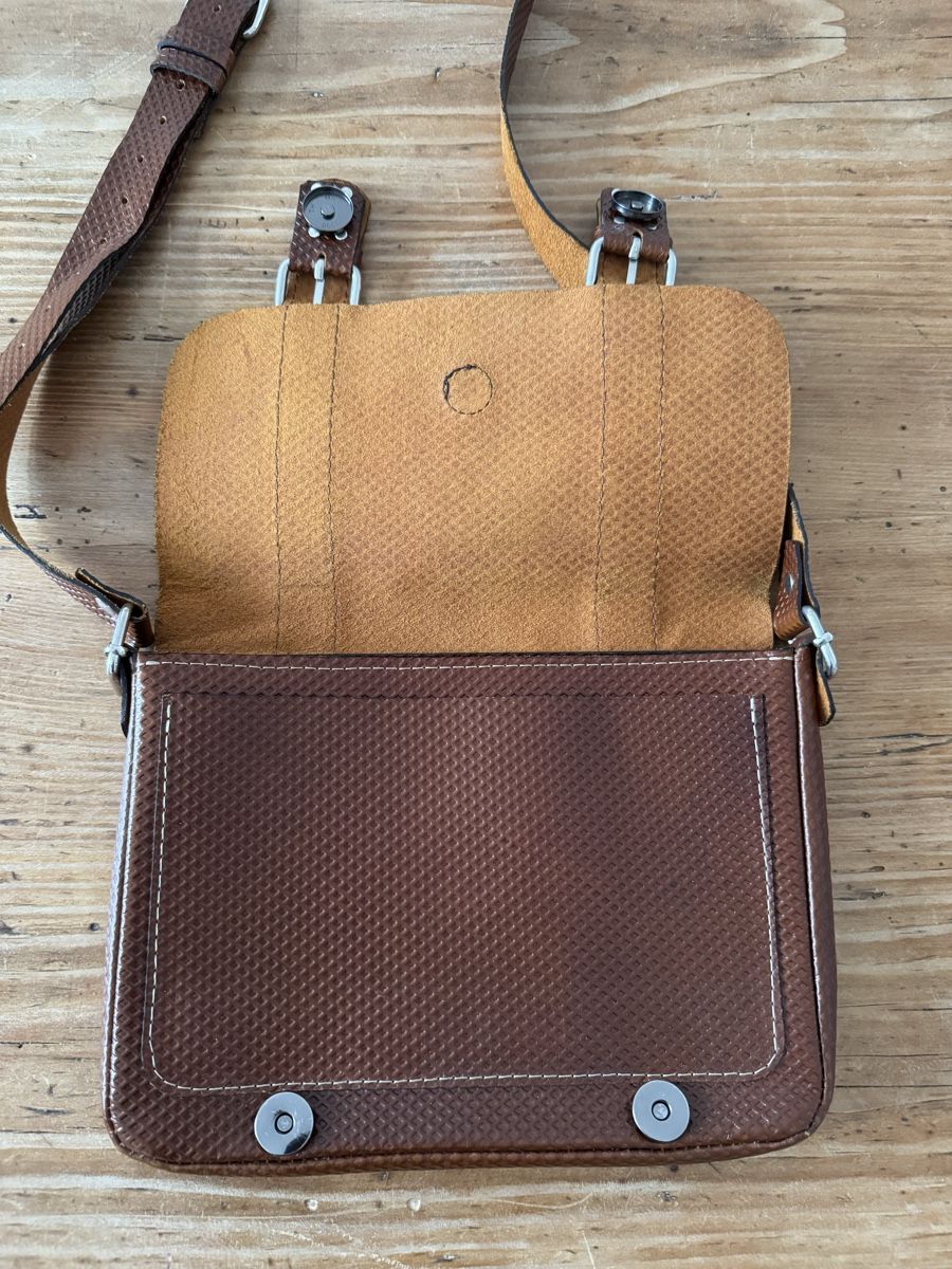 Taschen für Damen: Braune Lederhandtasche (handmade) – Neu (gemäss Beschreibung) aus Zürich von Elles93 1
