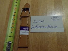 10 X Uhrenarmband ,20mm,hellbrauen-Mocca !