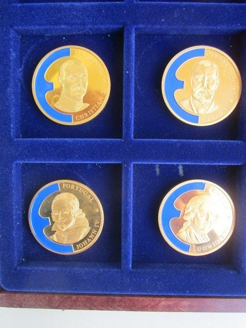Medaglie: 12 X Euopa Staatsmänner Könige - 1998 - PP – Nuovo (secondo la descrizione) da Luzern venduto da Horoskop1 5