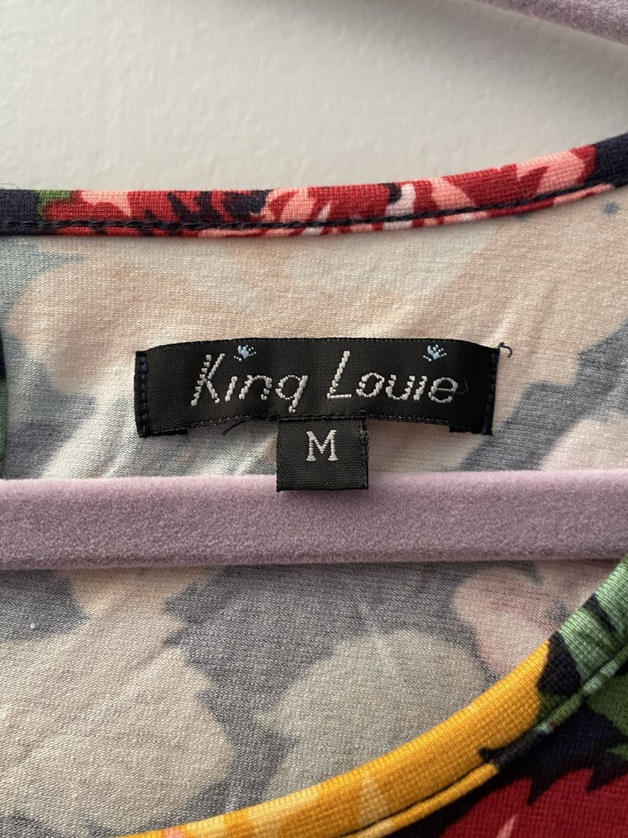 King Louie Vestiti: Elegantes Blumenkleid – Usato da Basel venduto da may_8kqf 2