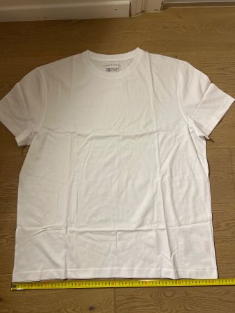 Neues Herren T-Shirt, Gr XL weiss