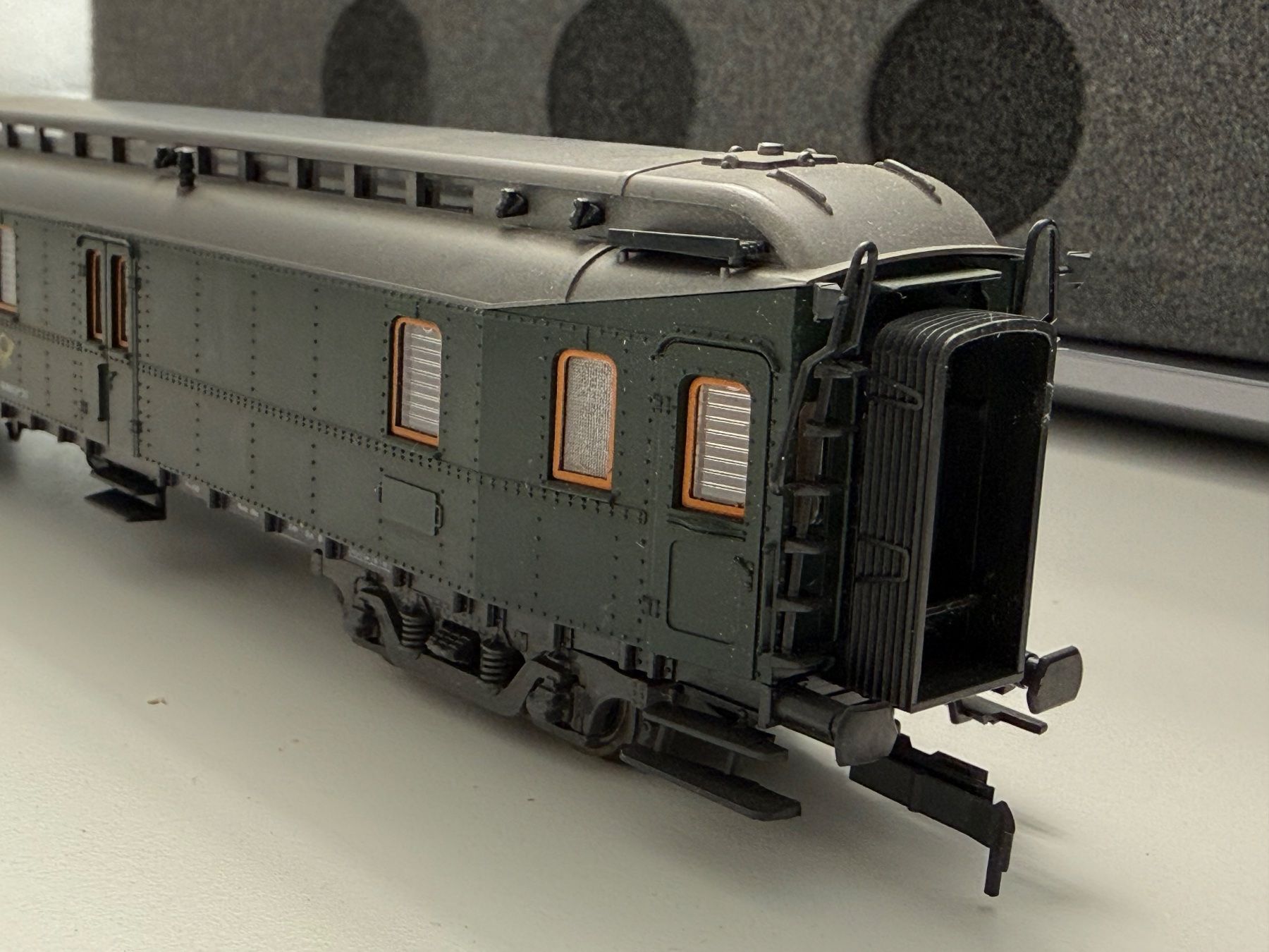 Roco Modellini di ferrovie: Roco 4293 DRG Bahnpostwagen 4Ü / DC HO – Usato da Jonschwil venduto da sutfra12 1