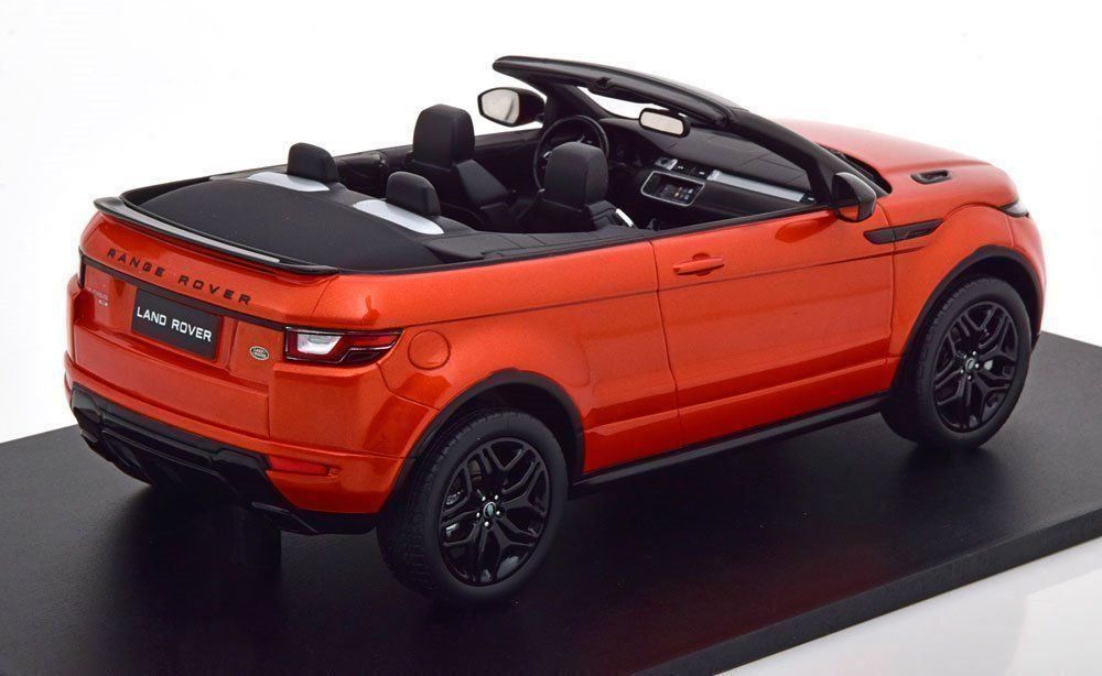 Land Rover Modellini d'auto: Range Rover Evoque Convertible 2016-2019 orange met. / – Nuovo e nell'imballaggio originale da Gerlafingen venduto da espero88 1