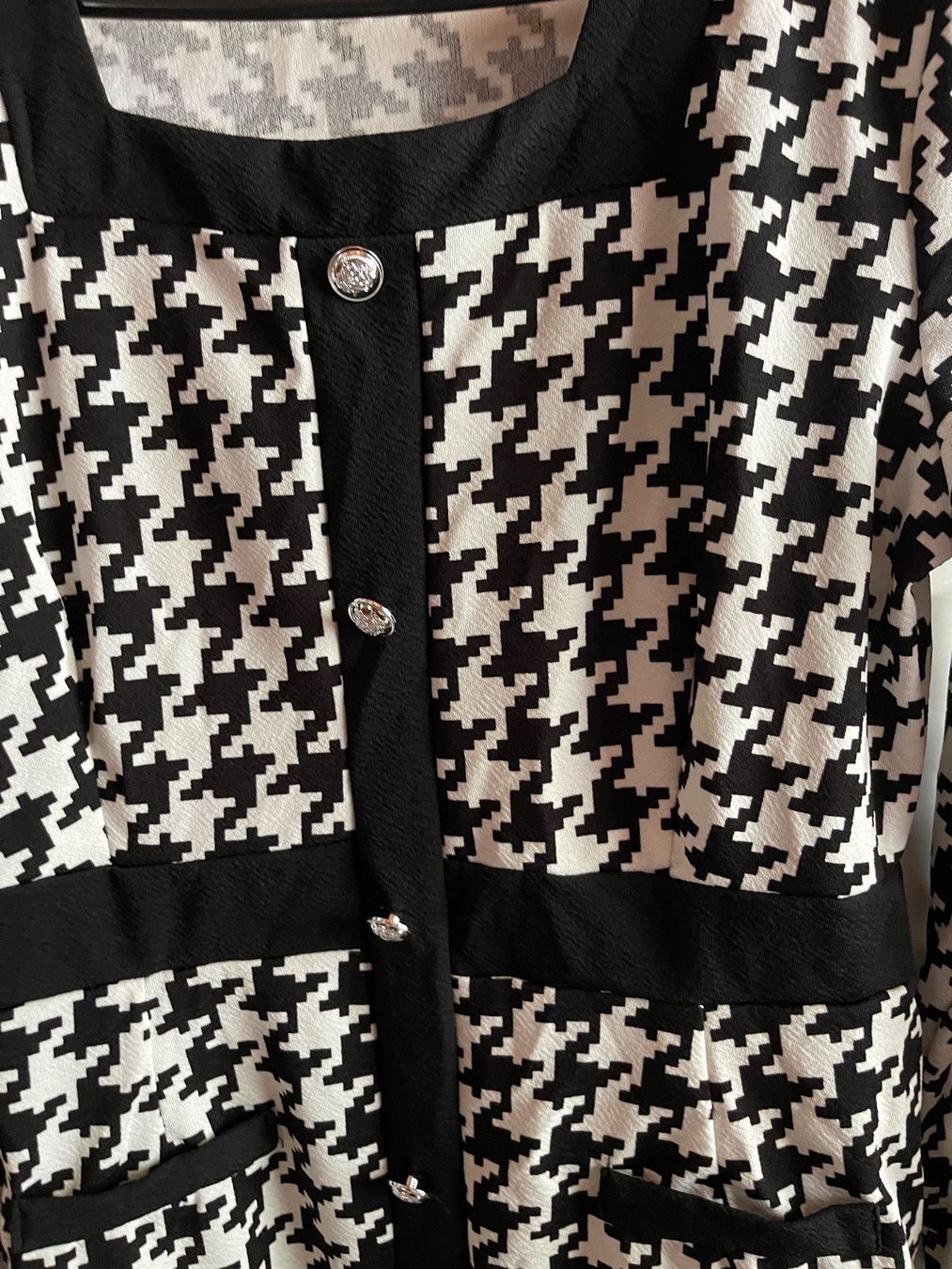 Vestiti: Vestito elegante bianco e nero pied de poule – Nuovo e nell'imballaggio originale da Gordevio venduto da LanaZimm 3