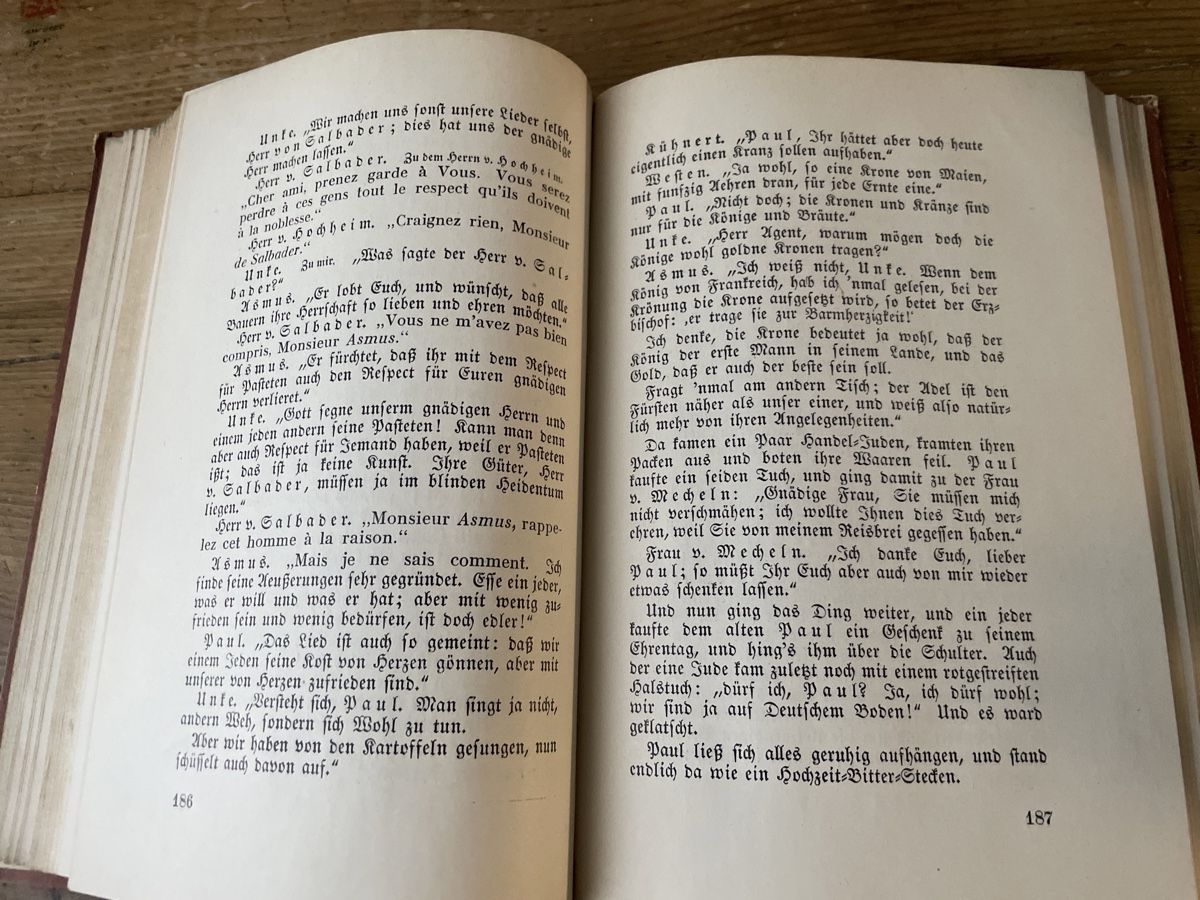 Libri: Antikes Buch: Matthias Claudius Werke, um 1900 – Usato da Winterthur venduto da cheerio97 5