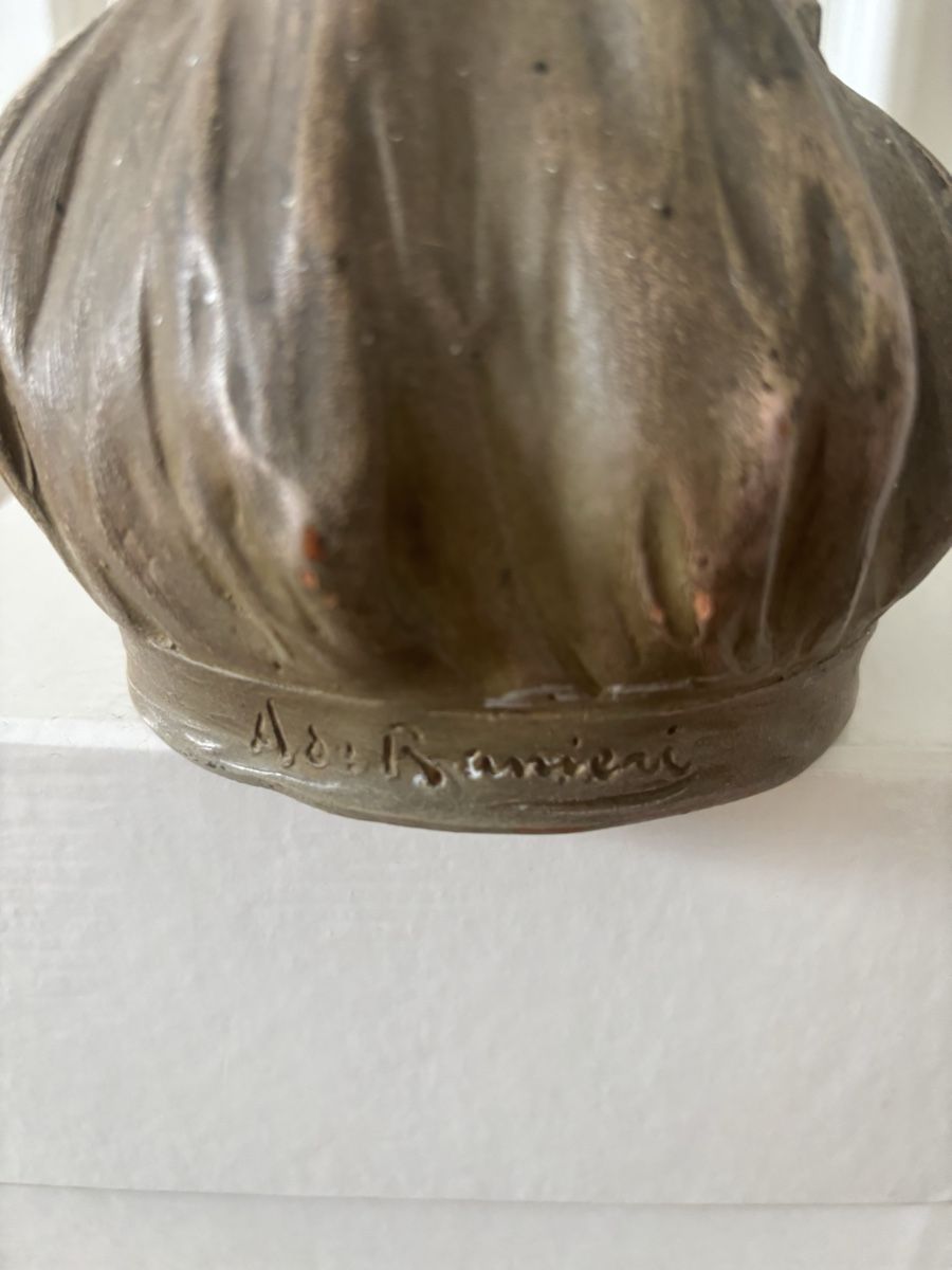 Sculture & Statue: Buste Aristide de Ranieri, Signé. Rare! – Usato da Genève venduto da ati_tj8f 4