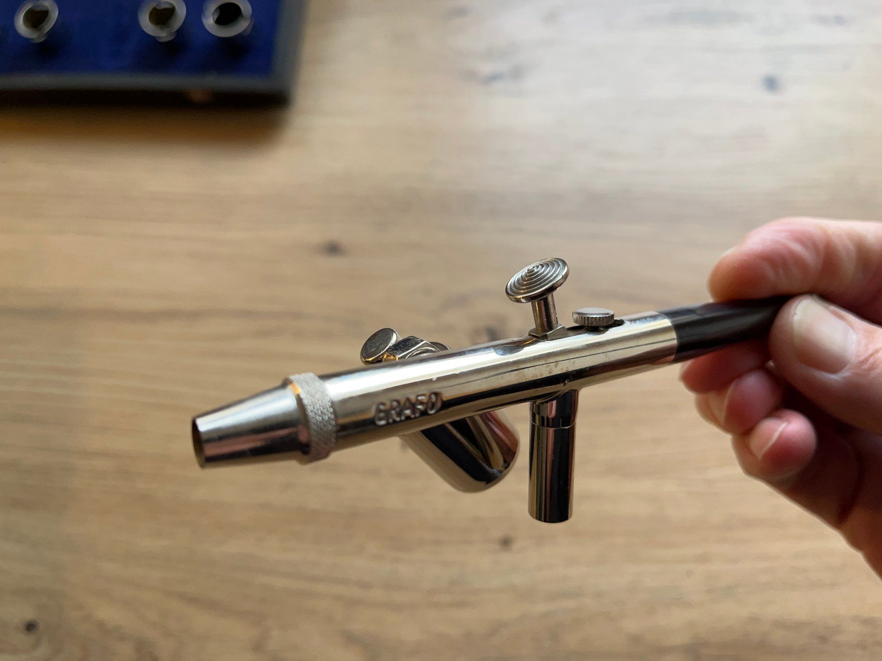 Grafo Type II B Airbrush-Pistole aus den 80er-Jahren Vintage (Gebraucht ...