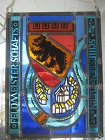 Feldmeisterschafts Wappenscheibe Schiessen Bern 1982