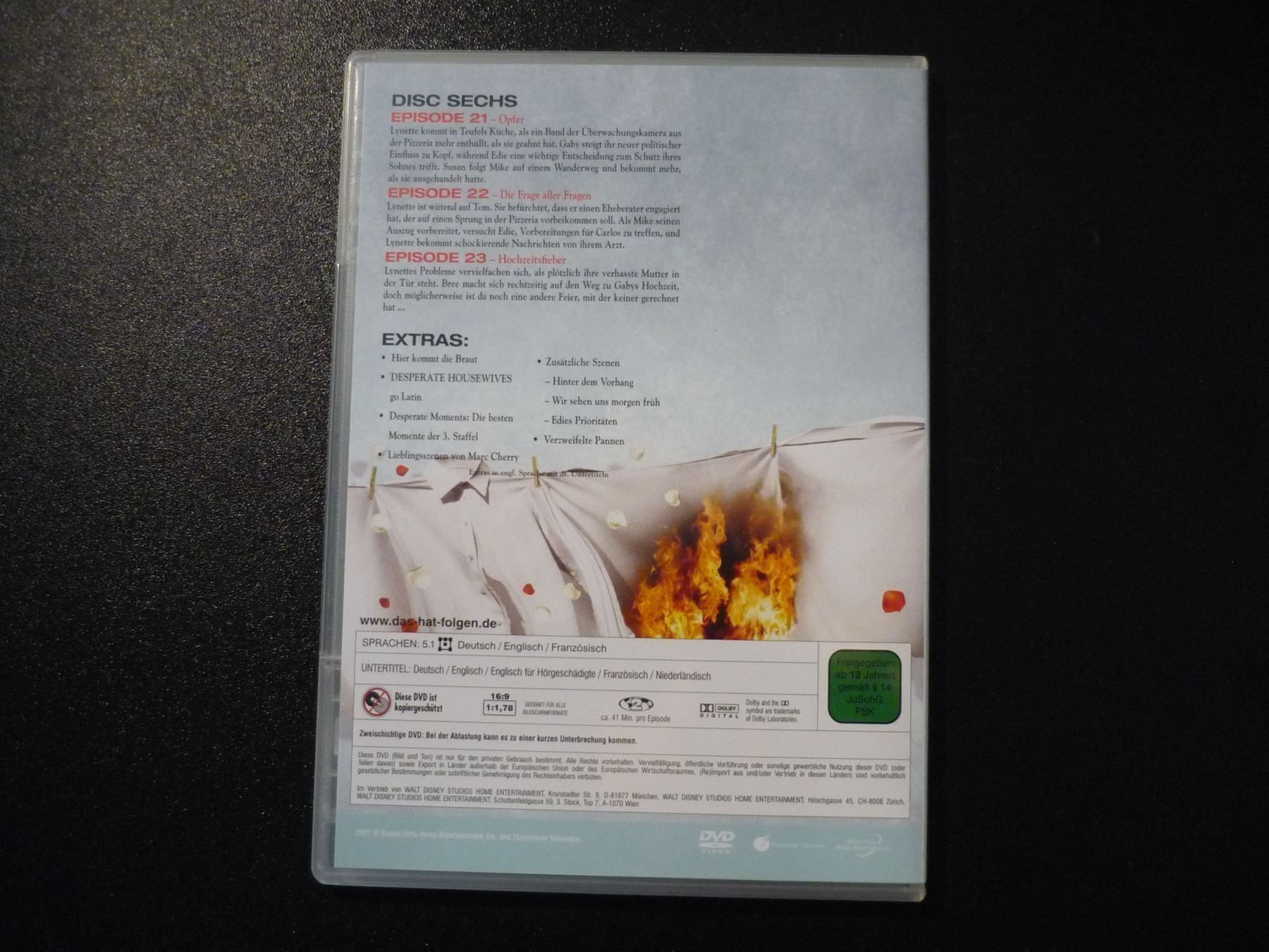 Alle DVDs: Desperate Houswives – Gebraucht aus Erstfeld von Uhu1980 3