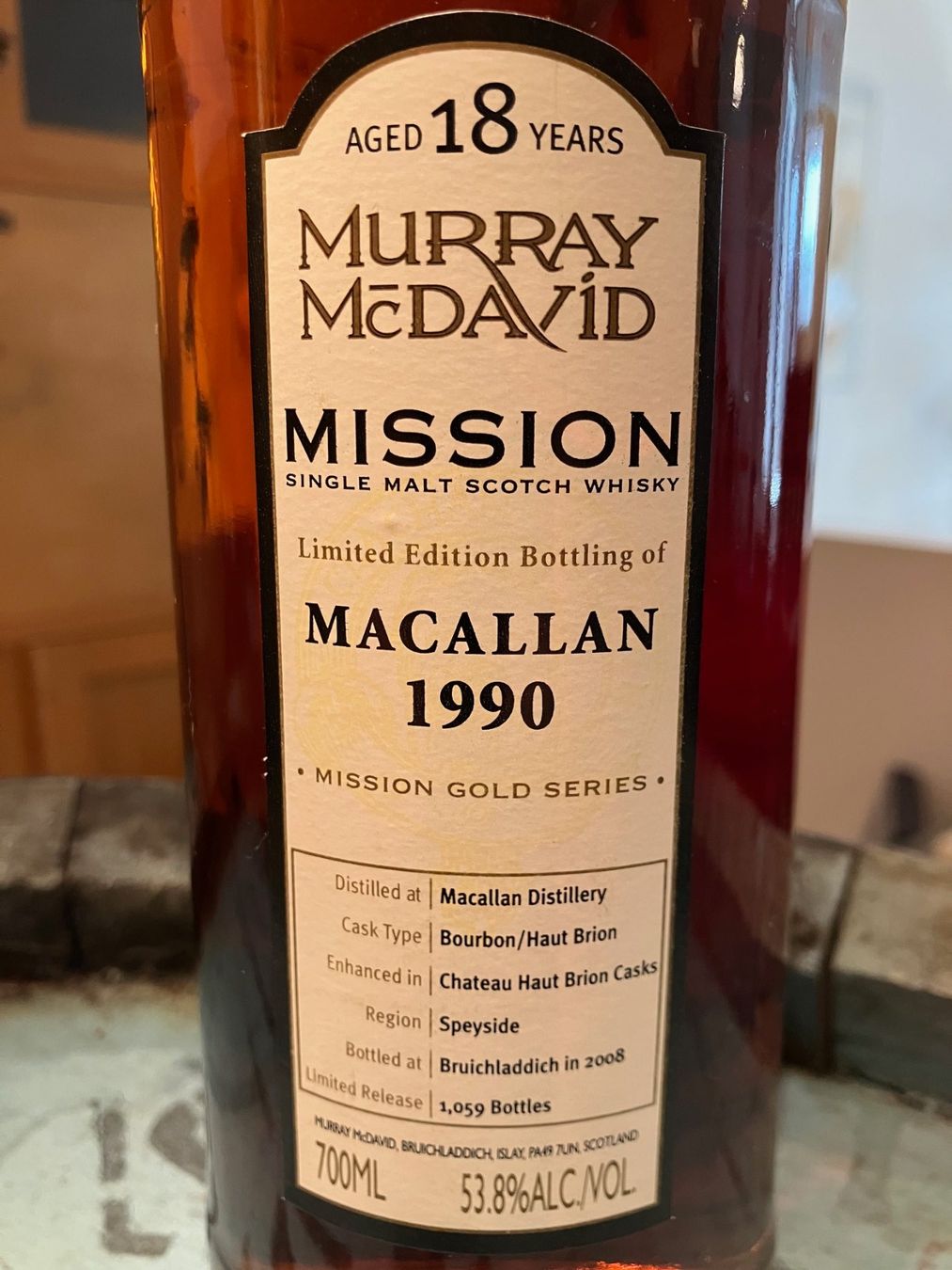 Macallan Bevande alcoliche: Macallan Murray McDavid 1990 18 Years – Nuovo e nell'imballaggio originale da Aarwangen venduto da concorde58 2