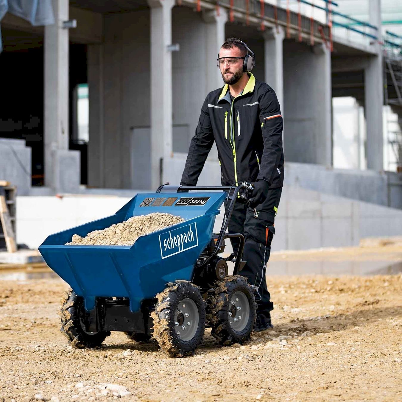 Camions-bennes: Scheppach DP 3000 Benzin-Dumper 300kg – Neuf avec emballage d'origine à Bottighofen par zaap 3