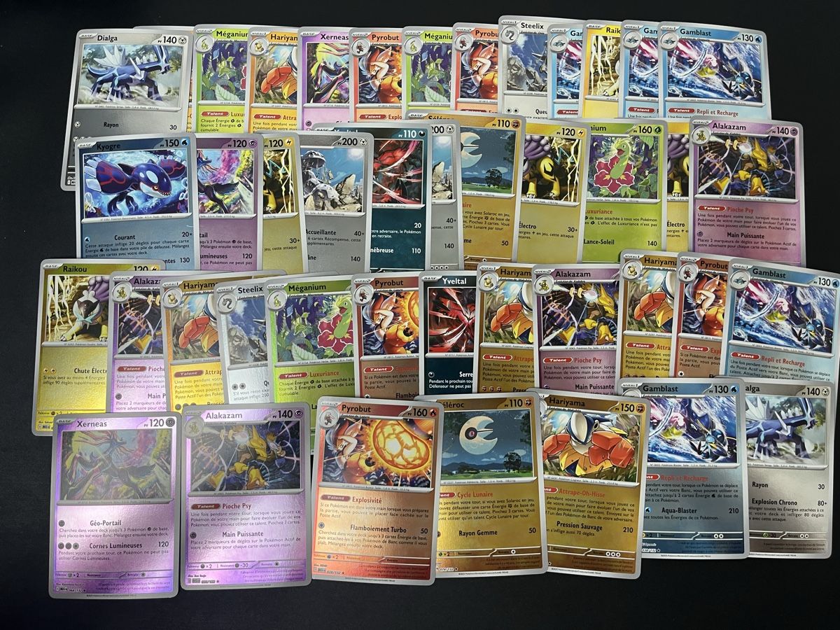 Pokémon Sammelbilder & Trading cards: 44 cartes Pokémon Rare Reverse ME Mega Evolution FR  – Neu (gemäss Beschreibung) aus Les Avanchets von lunedeneige.shop