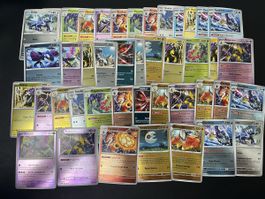44 cartes Pokémon Rare Reverse ME Mega Evolution FR 