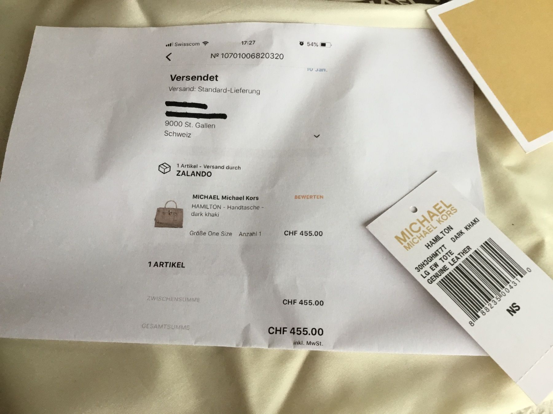 Michael Kors Taschen für Damen: Neuwertige grosse Michael Kors Tasche – Gebraucht aus St. Gallen von chamilla 4