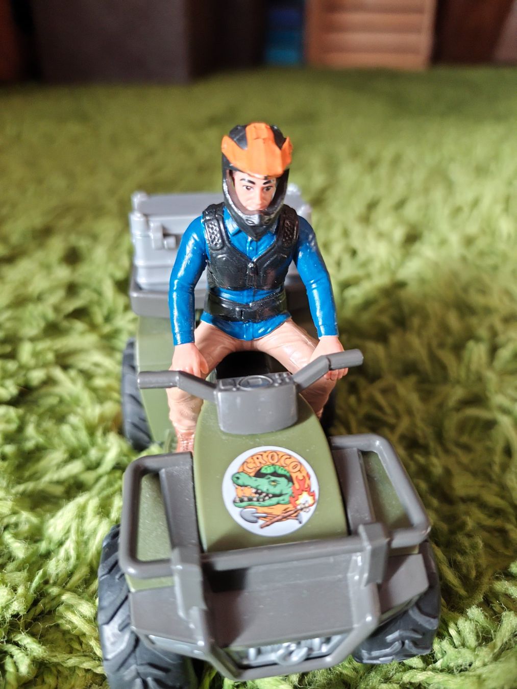 Schleich Giocattoli: Schleich Quadfahrer der Tierrettung – Usato da Tegerfelden venduto da jea_f5xk 1