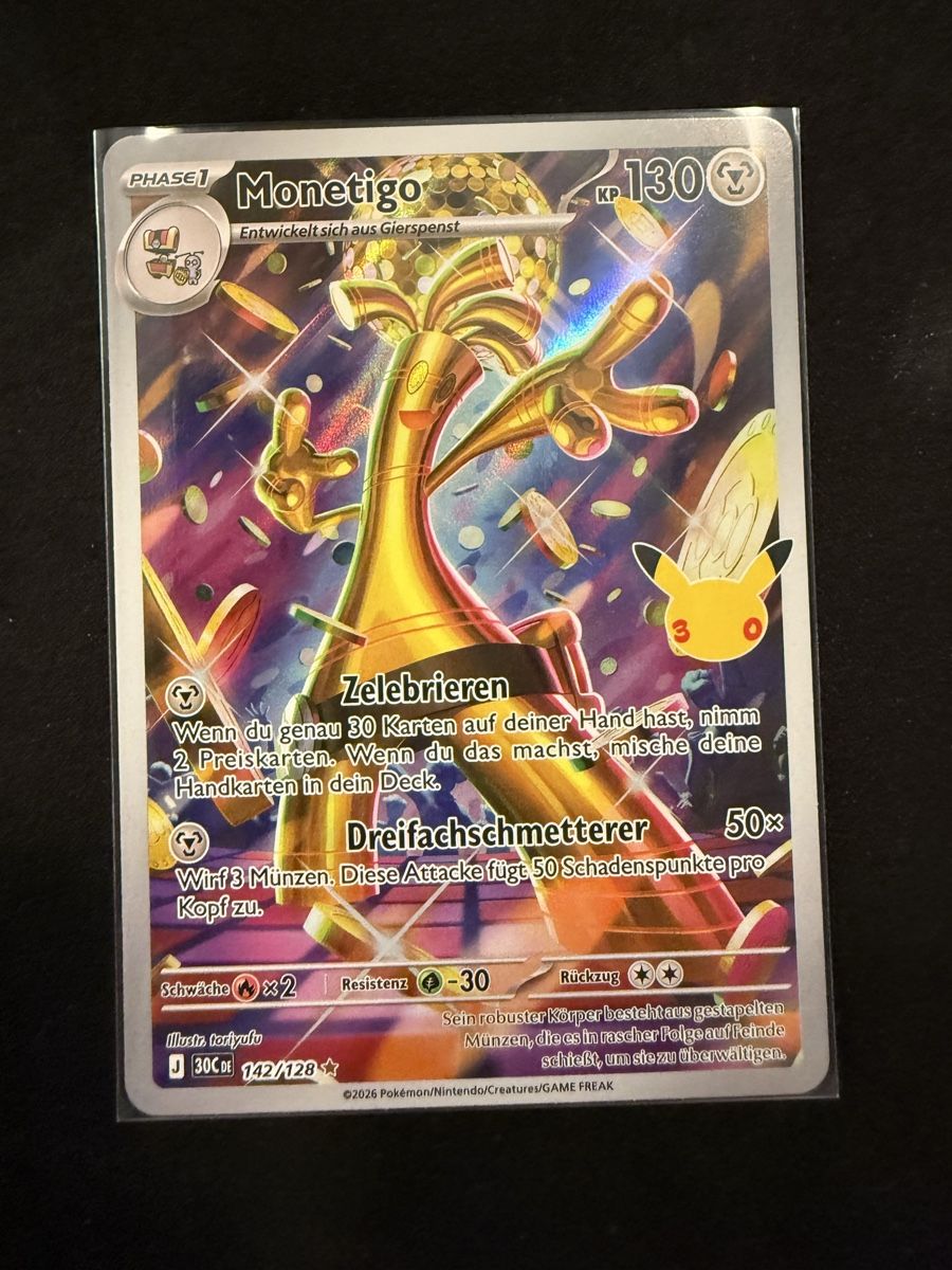 Pokémon Cartes à collectionner: Monetigo (30C 142) 30th  – Neuf (Voir description) à Beggingen par Rafnex6