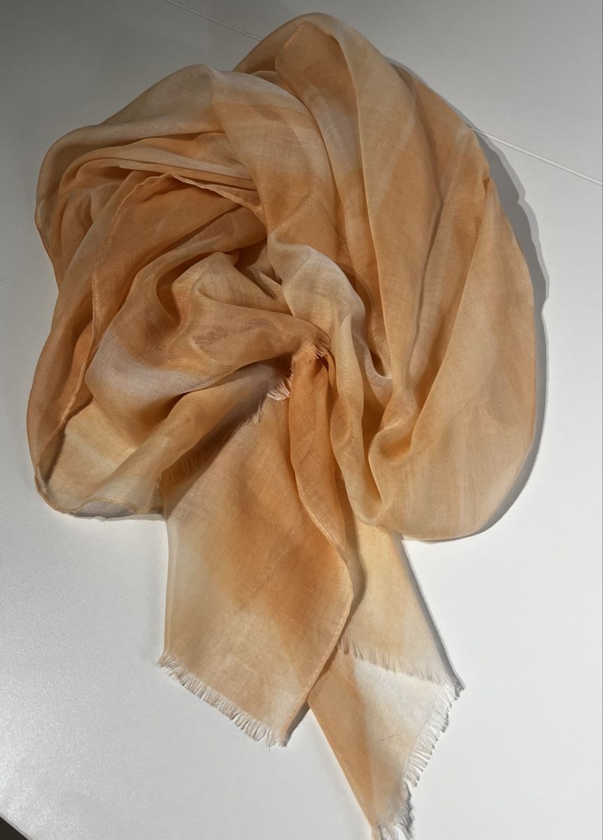 Foulards, Tücher & Schals: Long châle fin rose et blanc  – Gebraucht aus St-Pierre-Clages von ste_xk6p 2