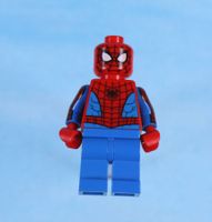 LEGO Minifigur Spider-Man - Printed Blue Arms, Plain Legs