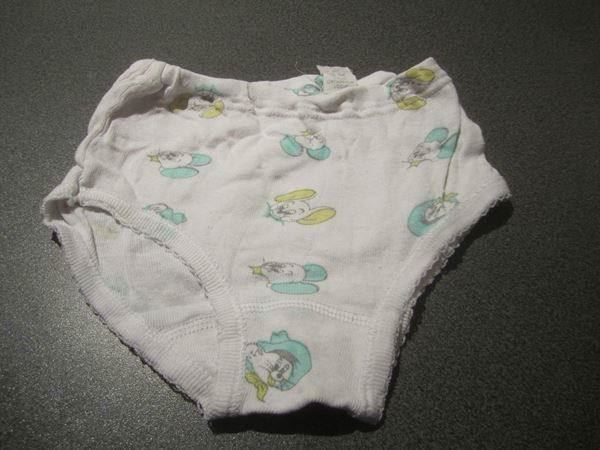 Sous-vêtements: Unterhose Grösse 92/98, weiss/Mäuschen – D'occasion à Zürich par Motzkuh