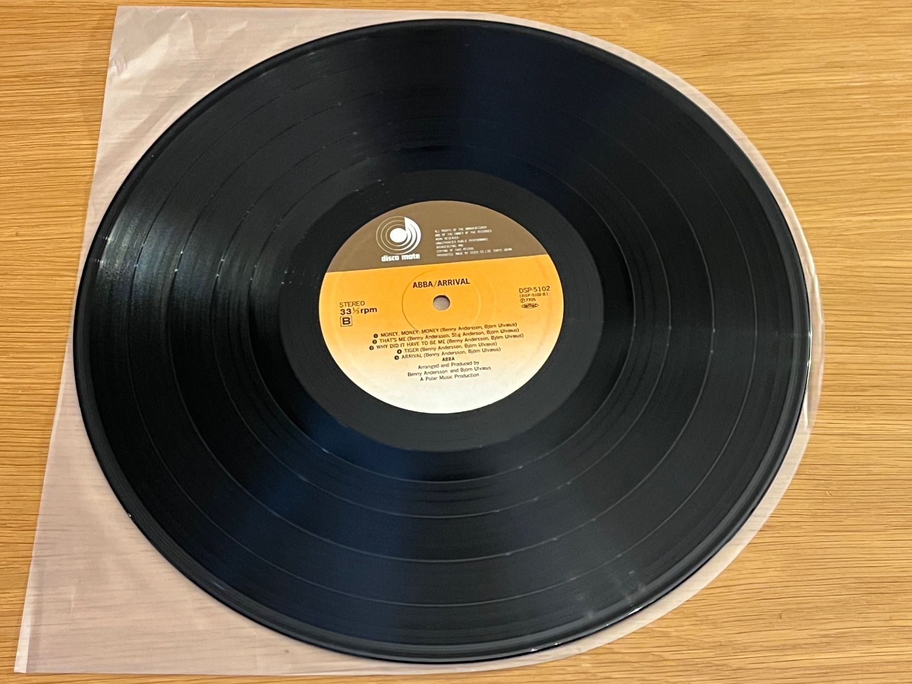Dischi in vinile: ABBA Arrival Lp Japan – Usato da Basel venduto da Vinyloase 4