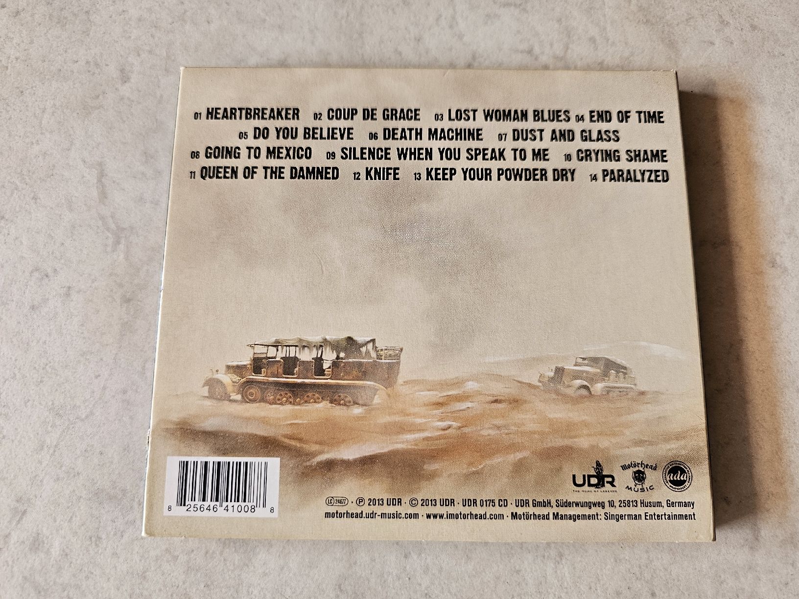 CD: Motörhead  -  Aftershock – Usato da Schneisingen venduto da backstore24 1