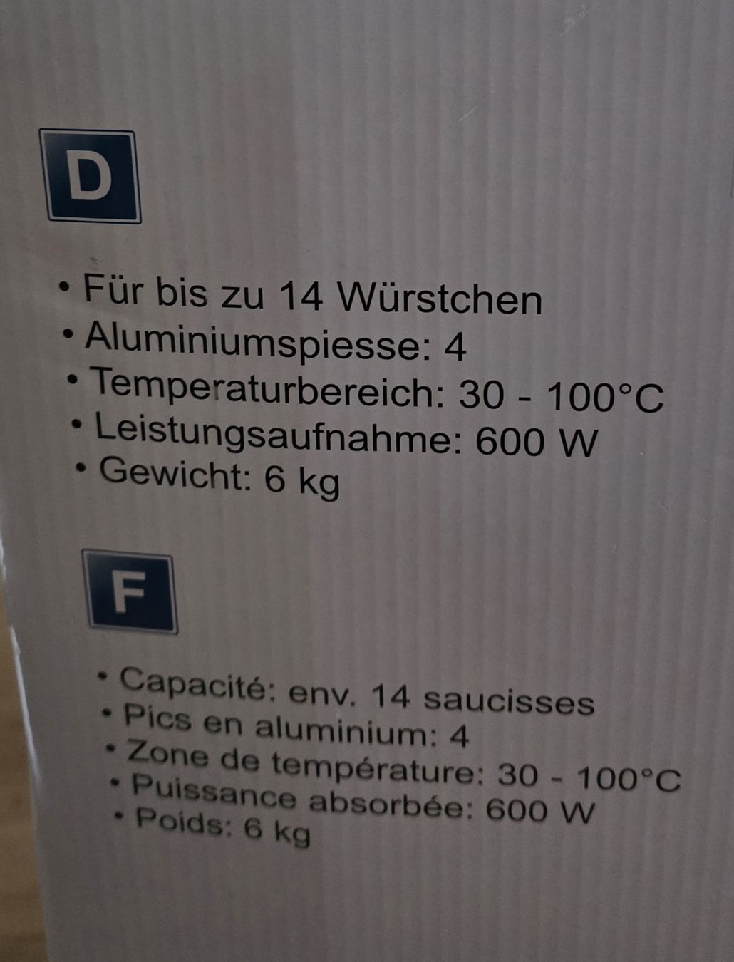 Weber Küchengeräte: Hotdog Gerät  Weber HD 104 – Gebraucht aus Escholzmatt von Koenigskind2023 5