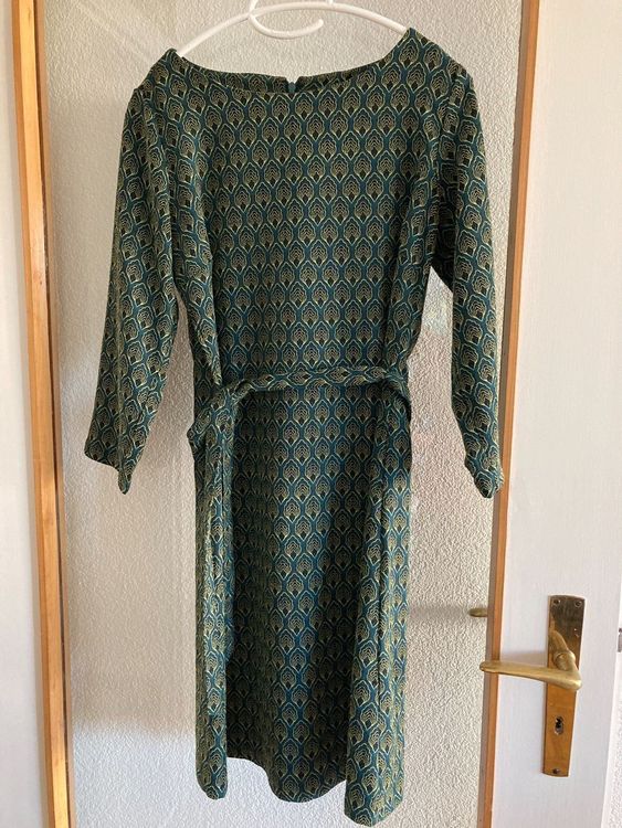 Robe King Louie Gina Cross - Noir - Taille S/M - En Viscose Jersey - Style Ligne A - Neuf Avec étiquettes