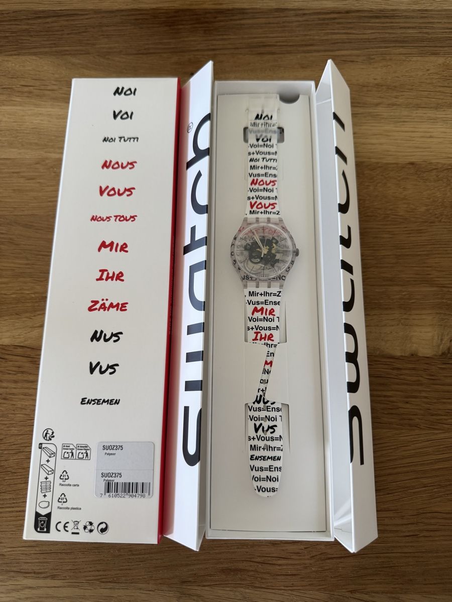 Swatch Smartwatch: Swatch Aktionärsuhr 2026 – Neu und originalverpackt aus Brütten von voene77
