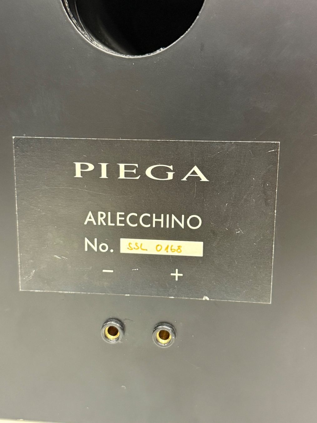 Piega Lautsprecher: Enceintes PIEGA black Matt  Arlecchino – Gebraucht aus Orsières von Daniel1926 7
