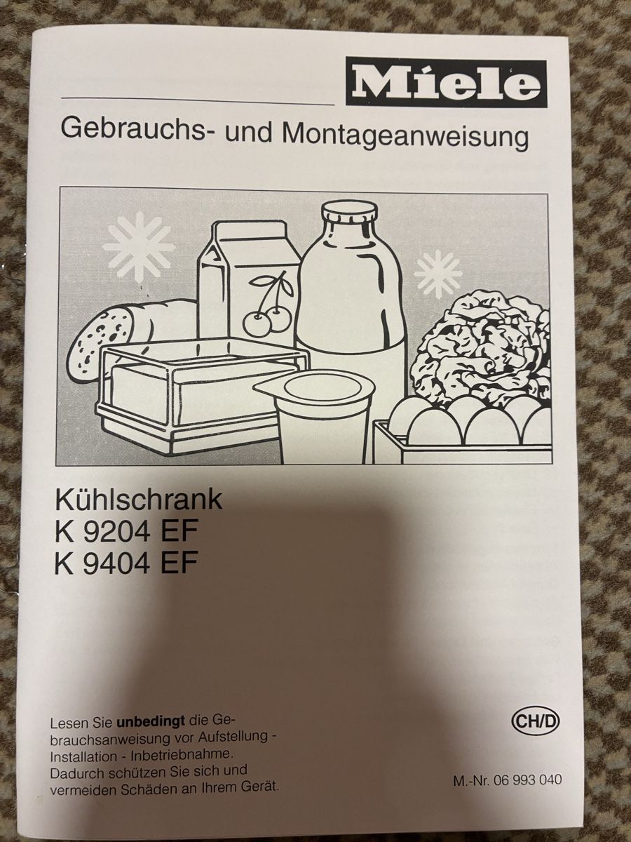 Miele Frigoriferi: Kühlschrank Miele gebraucht – Usato da Sirnach venduto da MonKam1 1
