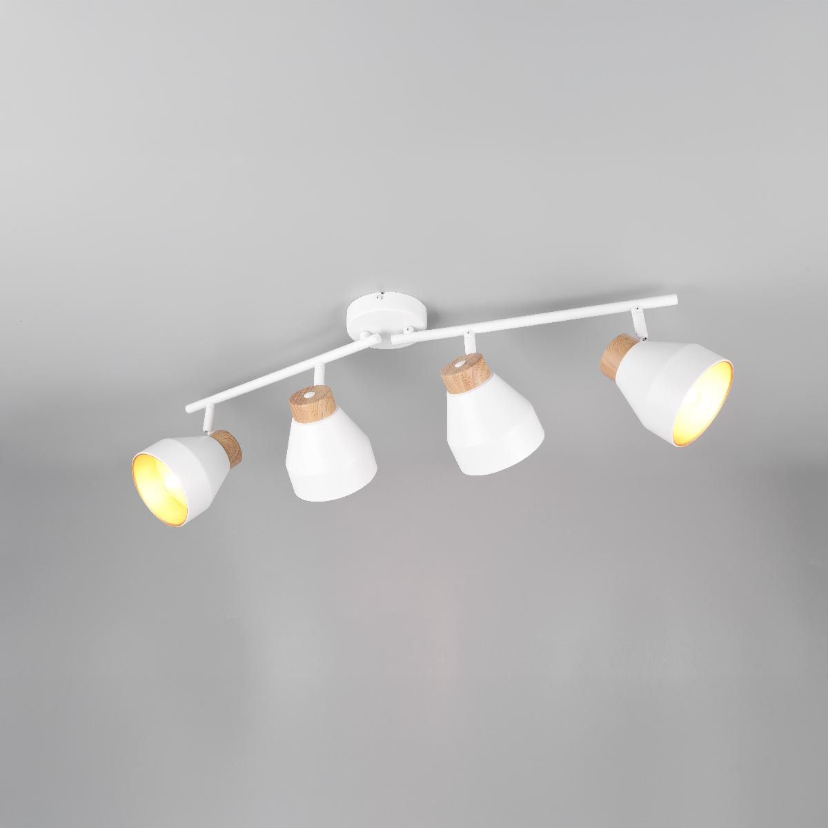 Lampade: Deckenstrahler, 4 Spots, 72 cm x 15 cm – Nuovo (secondo la descrizione) da Kreuzlingen venduto da Smart-Light 2