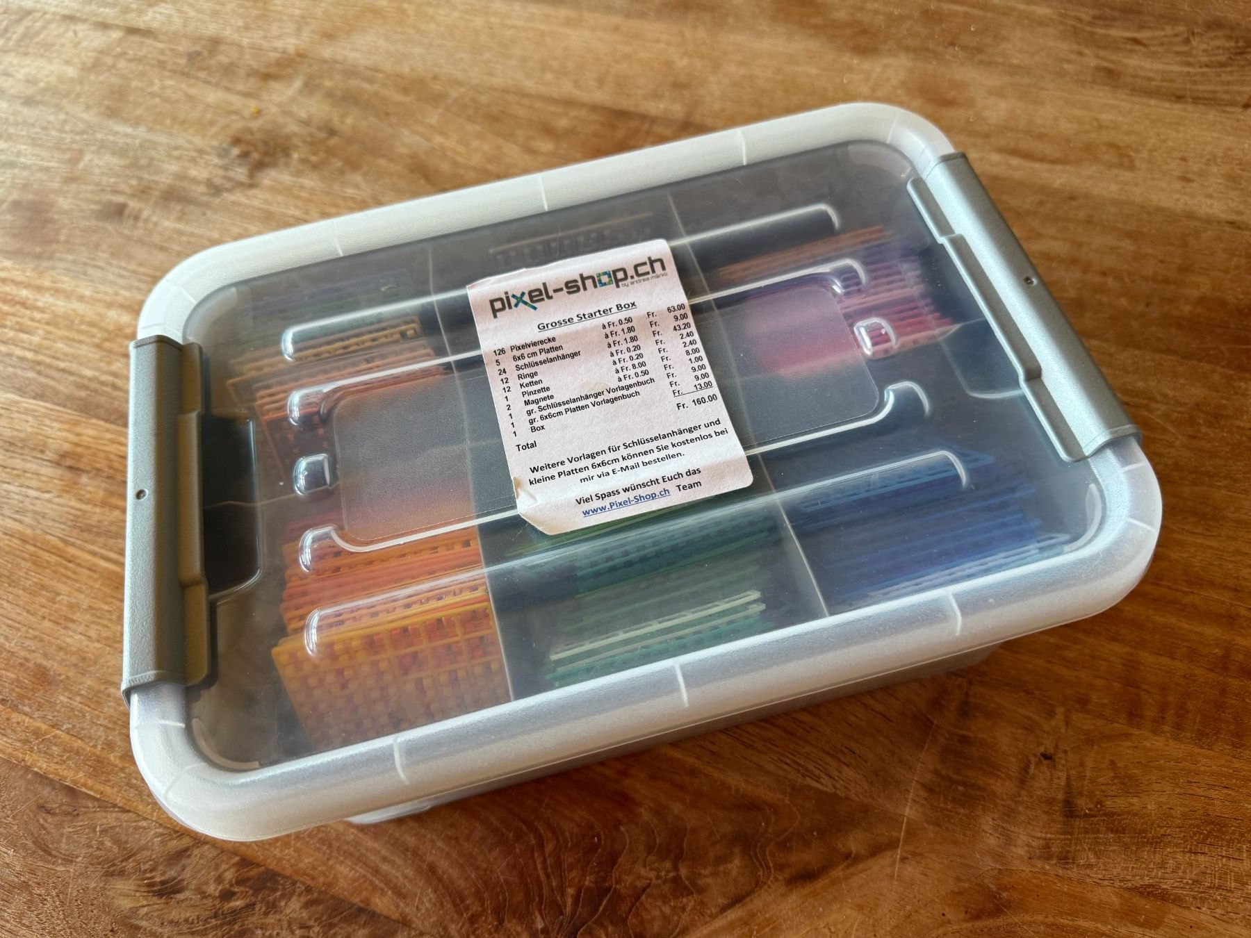 Kit bricolage: Pixel-Box mit Material und Zubehör – Usato da Koppigen venduto da Baumberger123
