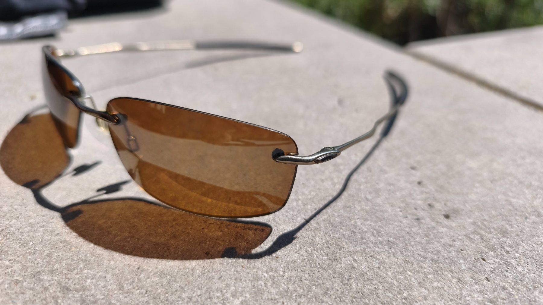 Oakley Brillen & Gläser: Oakley Nanowire 2.0 titanium polarized komplett – Gebraucht aus Ueberstorf von streuner75 5
