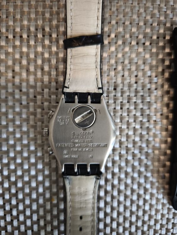 Swatch mit zusaetzlich neuem  Uhrband 4