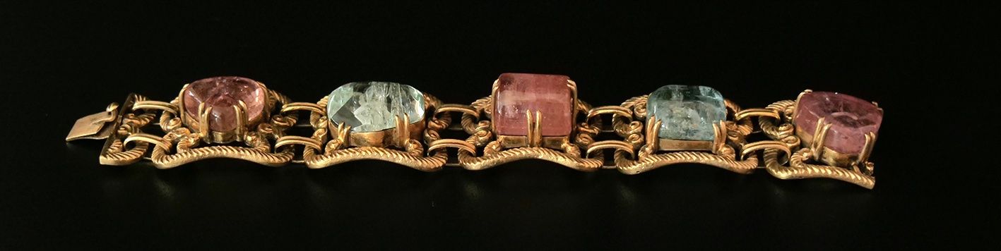 Bracciali & Braccialetti: CHINA / EDELSTEIN-ARMBAND – Nuovo (secondo la descrizione) da Basel venduto da shorthills_2013