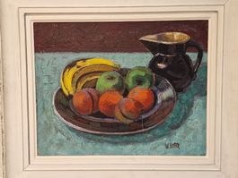 schönes Oelbild von W. Hofer