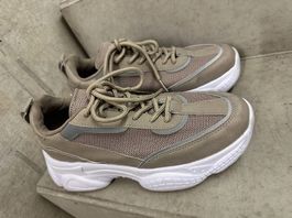 NA-KD chunky trainers beige 39 👟 Sneakers Turnschuhe