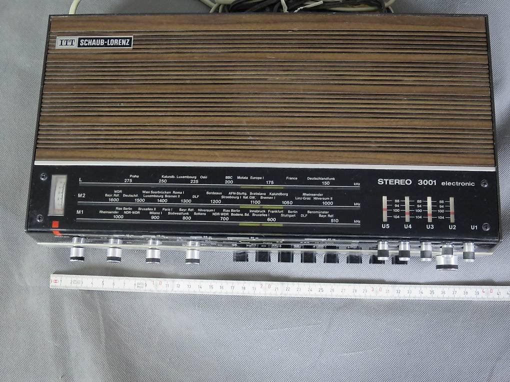 Schaub Lorenz Radio: Schaub-Lorenz Radio, stereo 3001 electronic – Usato da Zürich venduto da 1.Simon 2