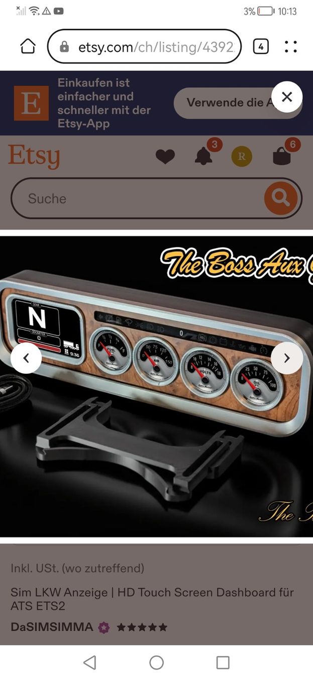 PCs: Pc SIMRACING HD TOUCHSCREEN TACHO – Gebraucht aus Altnau von playboy 5