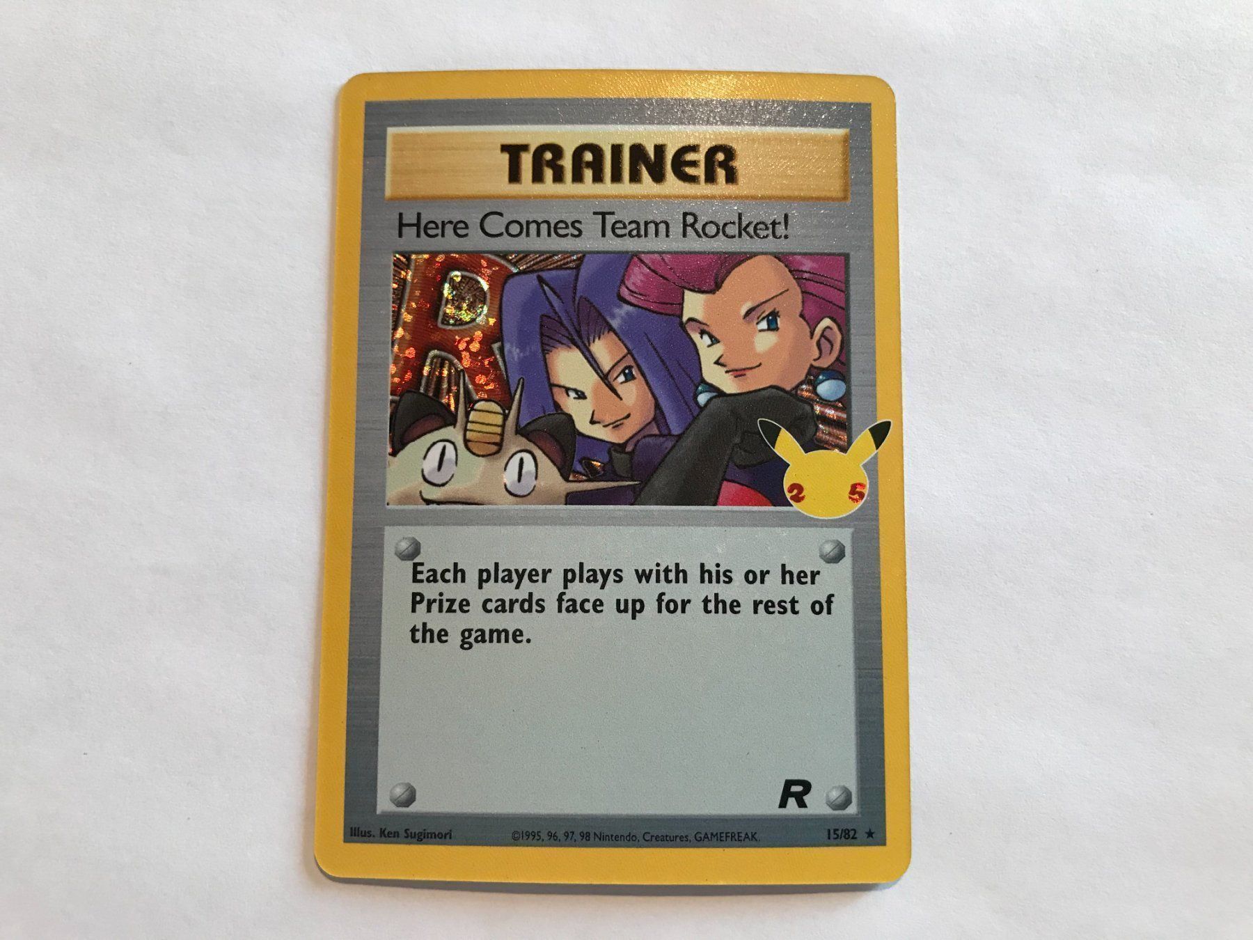 Pokémon Sammelbilder & Trading cards: Here Comes Team Rocket Celebrations EN – Gebraucht aus Hagendorn von Pokecollectorch 1