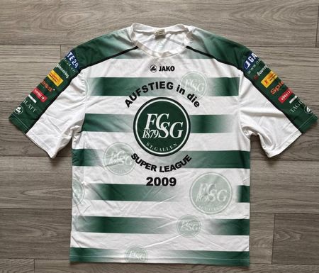 FC St. Gallen FCSG Vintage Trikot 2009 Aufstieg