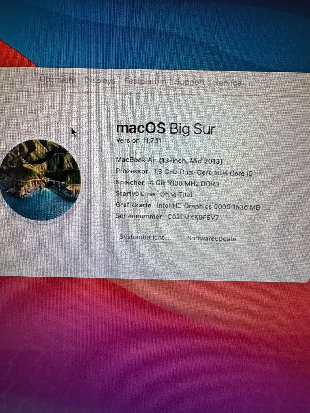 Apple Notebook: MacBook Air 13 inkl. Microsoft Office 2021 – Usato da Adliswil venduto da Busys 1