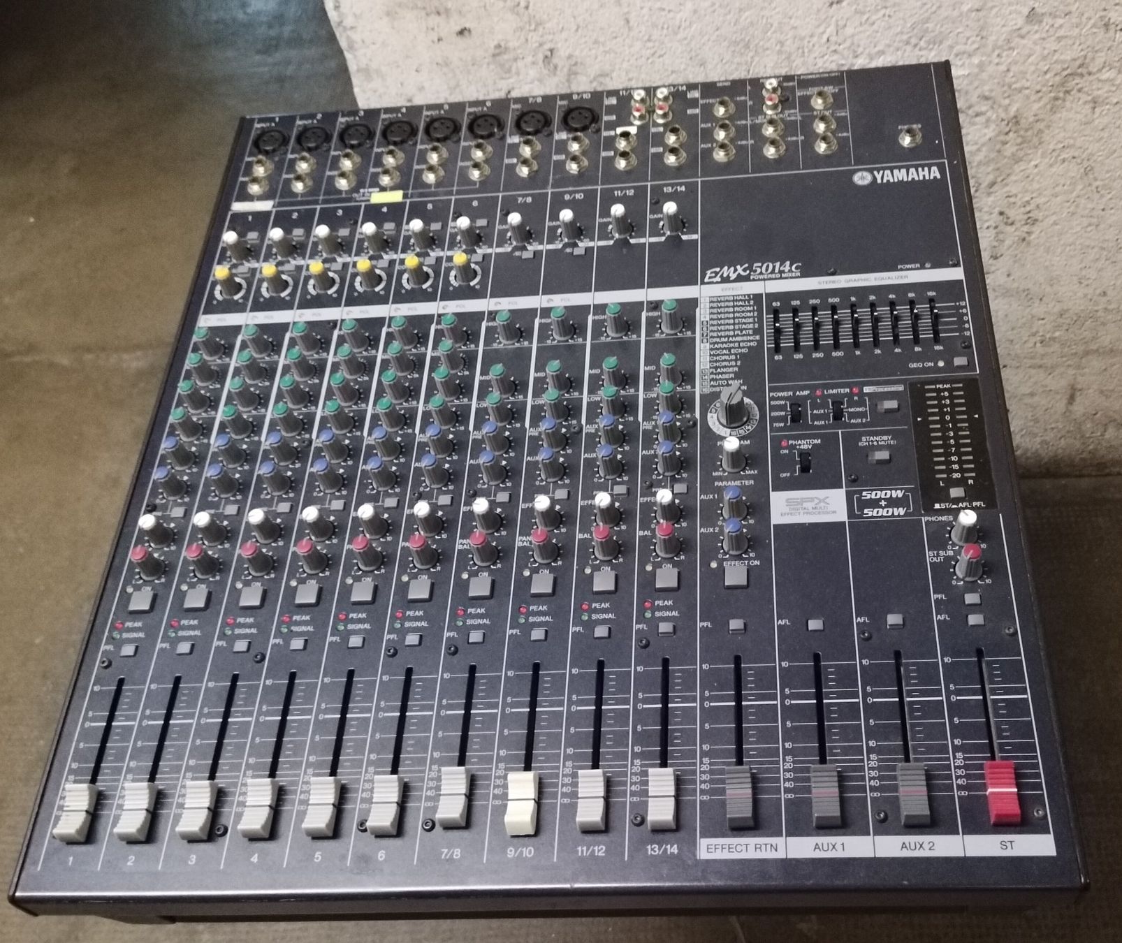 Yamaha Console di mixaggio: Table amplifié Yamaha EMX5014c – Usato da Vevey venduto da Djporradao 1