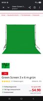 Green Screen mit Halterung