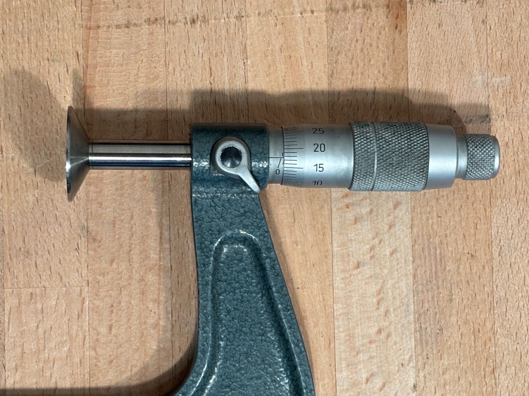 Tesa Misurare: TESA Tellermikrometer 100-125mm Bügelmessschraube Mikrometer – Usato da Winterthur venduto da ReUse_Baumarkt 3