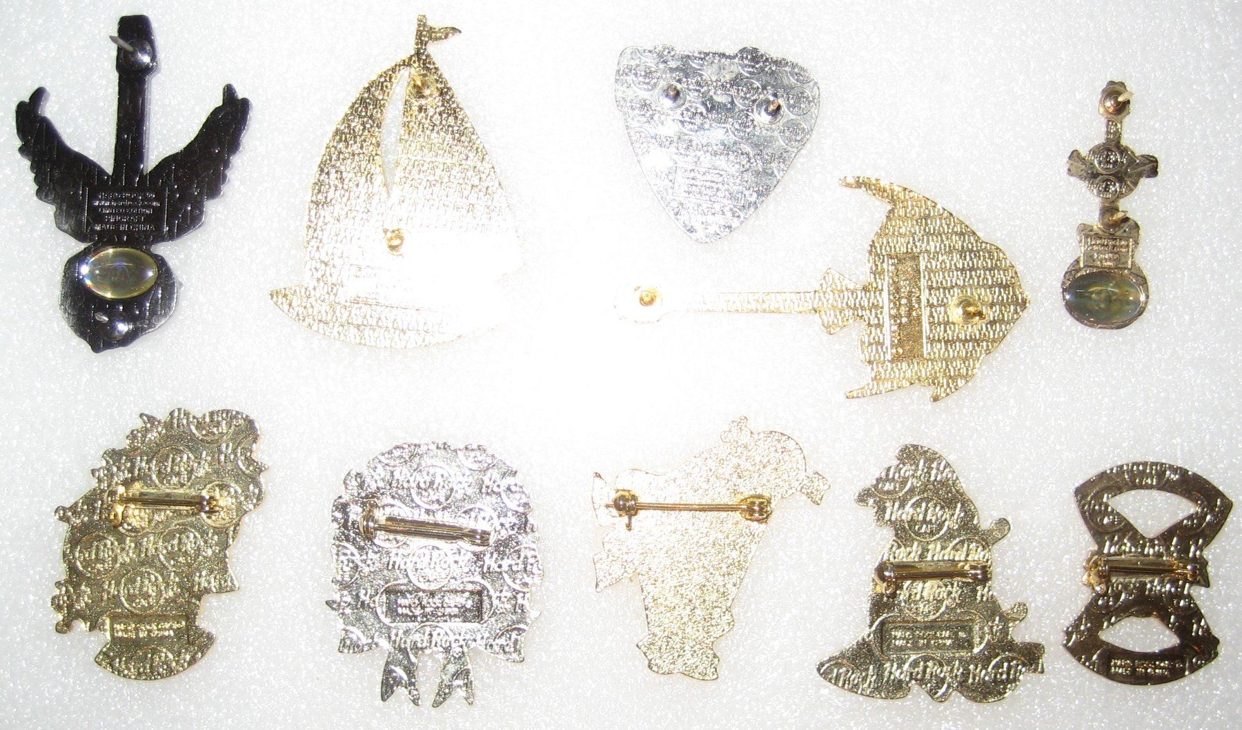 Hard Rock Cafe Plaketten & Abzeichen: 10 Hard Rock Cafe Pins Set #7 von 8 – Gebraucht aus Emmenbrücke von tms1122 3