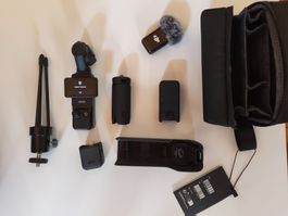 DJI Osmo Pocket 3 Gimbal Kamera mit Zubehör Mikro etc.